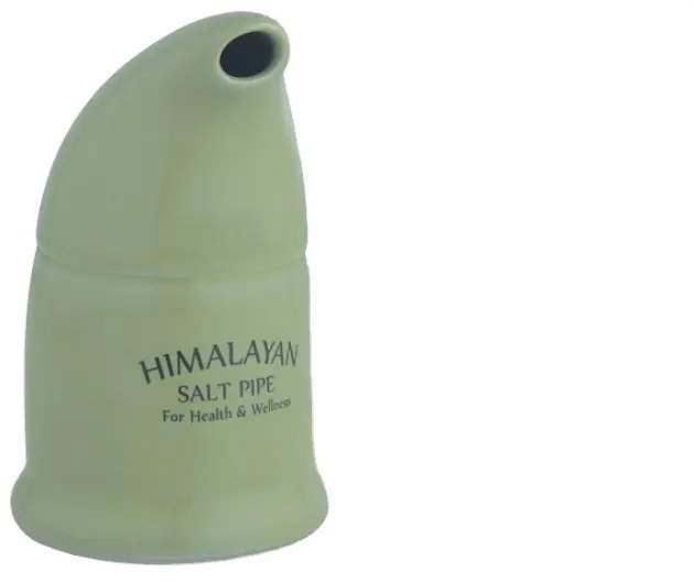 Inalatore per tubi di sale dell'himalaya ideale per il paziente dell'asma per prendere facilmente il respiro e prendere un respiro buono e lungo