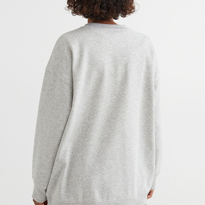 Sudadera Mujer Bordado Estampado Poliéster Algodón Personalizado Liso Cuello Redondo Sudadera Mujer Cuello Redondo Sudadera - Product Image 2