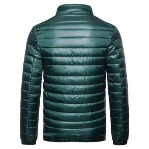 Blouson aviateur en toile décontracté pour hommes High Street hiver chaud respirant coupe-vent vêtements d'extérieur à capuche - Product Image 2
