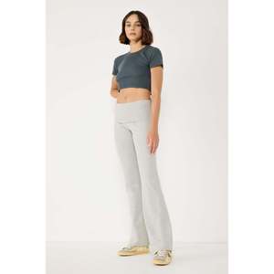 Leggings Deportivos Casuales de Talla Única a XL, 100% Algodón, con Efecto Push-Up, Cintura Alta Media, Diseño de Letras Estampadas Sin Costuras - Product Image 3