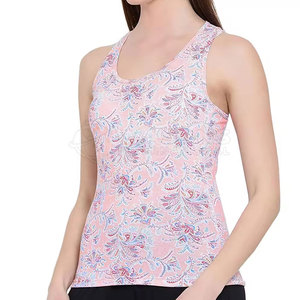 Camiseta sin mangas ligera de nuevo estilo para mujer, de secado rápido y tela transpirable, nueva moda, ideal para entrenamiento en el gimnasio al aire libre. - Product Image 3