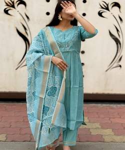 Pakistani Salwar Kameez Sonia <b>Women</b> <b>Dresses</b> Ready Made Ladies <b>Suits</b> Vintage Short Party Wear Eid special <b>women</b> wear - Product Image 6