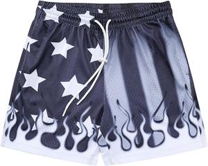 High Street Custom Mens Shorts Sublimación Impreso Malla transpirable Secado rápido Verano Estilo Gimnasio Deportes OEM Moda - Product Image 1