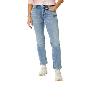 Jeans Lucky Brand da Donna a Vita Media, Gamba Dritta, Blu Denim, Stile Cargo, Taglia XL - Traspiranti, Lavabili, Vestibilità Skinny, Vita Semplice e alla Moda - Product Image 1