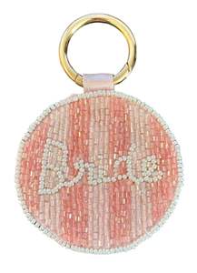 Porte-clés élégant avec broderie perlée faite à la main et porte-clés Fancy New Top Luxury from India - Product Image 4