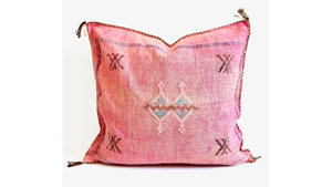 Coussins faits à la main avec motifs géométriques brodés, style bohème, en coton, personnalisables, taille 20/20 pouces - Product Image 3