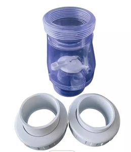 <span class=keywords><strong>Clapet</strong></span> <span class=keywords><strong>anti</strong></span>-<span class=keywords><strong>retour</strong></span> transparent en PVC de 1-1/2 à 2 pouces (50 mm à 63 mm) avec raccords de 1-1/2 pouces, à combinaison pivotante/à ressort - Product Image 2