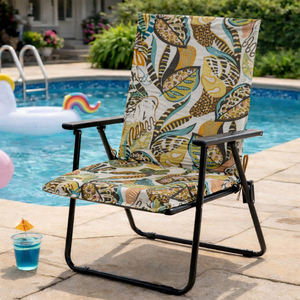 Coussins de chaise de jardin style loft 95x50x4cm, 100% polyester, hydrofuges, garnissage en mousse légère, sangles de fixation, pour extérieur - Product Image 6