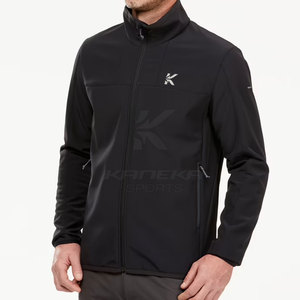 Softshell Winter <b>Jacket</b> Stand Collar Front Logo Durable <b>Lightweight</b> Warm Outdoor <b>Jacket</b> for <b>Men</b> Daily Use Travel Comfort Fit - Product Image 2