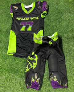 Camiseta de fútbol americano con sublimación personalizada para equipos y jugadores, uniforme de fútbol americano fabricado en Pakistán - Product Image 1