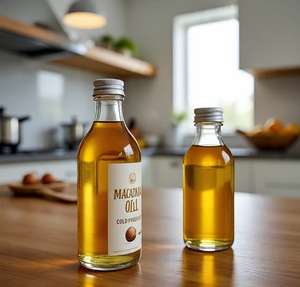 100% Pure Cold Pressed MACADAMIA OIL for Hair Skin & Beauty for Massage-Bulk Wholesale OEM ODM Private Label - Product Image 2