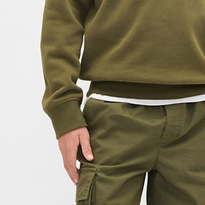 Sudadera de Alta Calidad con Diseño Casual de Manga Larga, Precio Económico, para Niños, para Pedidos al por Mayor, Color Sólido - Product Image 3