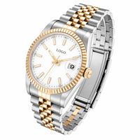 Montre de plongée pour homme avec logo personnalisé OEM, saphir lumineux, étanche 200 m, acier inoxydable, mouvement automatique NH35, montre mécanique pour homme 009