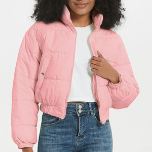 เสื้อแจ็คเก็ตบับเบิ้ลสำหรับผู้หญิง ฤดูหนาว แต่งขนเฟอร์ ซิปกันน้ำคุณภาพสูง 100% ระบายอากาศได้ดี อุ่น กันลม - Product Image 2