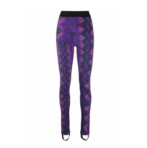 Recién llegado, pantalones informales de piel de serpiente, ropa de calle transpirable de alta calidad con patrón sólido, Parte delantera plana y logotipo en la cintura - Product Image 4