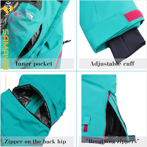 Ropa de esquí RTS Chándales para hombre Impermeable Grueso Traje de deportes de invierno al aire libre Conjunto de chaqueta y pantalón de nieve - Product Image 4