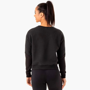 Sudadera de Mujer Más Vendida, 100% Algodón Tejido, Estilo Urbano de Invierno, Color Personalizado, Transpirable, con Abertura Frontal - Product Image 4