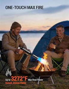 Hochleistungs-BBQ-Feueranzünder Propangasbrenner Sofortzündung Einstellbare Flamme Sicherheitsverriegelung Outdoor-Camping-Gasbrenner - Product Image 5