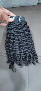 Cheveux humains vierges indiens Remy alignés sur les cuticules, doux, écologiques, lisses et raides - Product Image 6