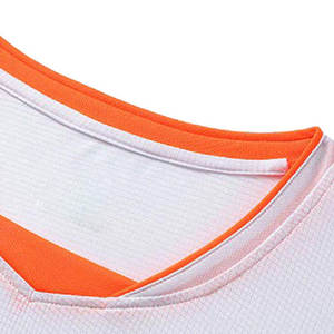 Maillot de football unisexe tendance, maillot de football, uniforme, 100% polyester, col en V, manches courtes, coupe automatisée, uniforme de football - Product Image 3