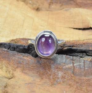 Solid 925 Sterling Silver Natural <b>Amethyst</b> Gemstone Handmade <b>Ring</b> Jewelry Sterling Silver <b>Ring</b> Jewelry 925 Stamped Jewelry - Product Image 4