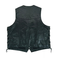 Gilet de moto en cuir véritable vintage, patchs, qualité supérieure, fabrication personnalisée, nouveau style 2025, gilets personnalisés