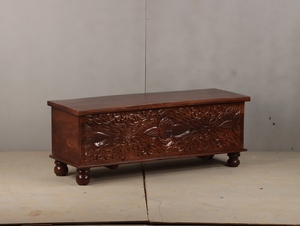 Caja de Almacenamiento de Madera Multifuncional con Diseño de Baúl de Gran Capacidad para el Hogar, Dormitorio, Sala de Estar, Almacenamiento de Mantas y Juguetes - Product Image 3