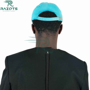 Razorts Baseball Cap 6-Panel Adjustable Breathable Waterproof Polyester Cotton Canvas Unisex Adult Sporty <b>Hat</b> - Product Image 5