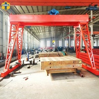 Grue portique à double poutre Shenli de 5 tonnes avec hauteur de levage de 3m à 16m et portée de 2m à 16m aux Émirats arabes unis