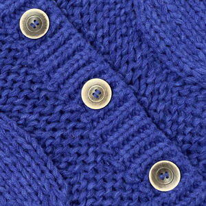 Suéter Cárdigan de Punto Estilo Coreano para Mujer, Marca Saleh Enterprises, Corte Holgado, Acrílico/Poliéster, Tejido Acordonado, Suave, Cálido y Moderno - Product Image 2