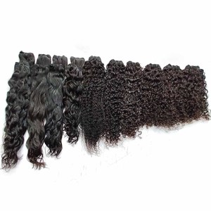 Extension de cheveux brésiliens crus, trame bouclée serrée, cheveux Remy de qualité supérieure, cuticule alignée, fermeture douce et faisceaux - Product Image 4