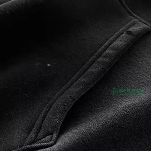 Sweat-shirt à capuche unisexe tendance, personnalisé avec impression en relief, écologique, 100% coton, molleton/polaire française, haute qualité, épaules tombantes - Product Image 4