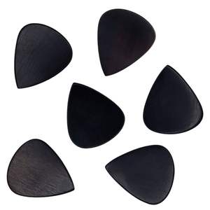 Médiators de guitare en corne de buffle Option de forme et de taille personnalisées Médiators de guitare en corne de boeuf Durables et légers pour le musicien Accepter le logo - Product Image 5