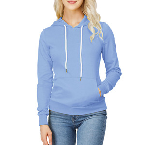 2025 femme décontracté surdimensionné à manches longues pull à capuche tricoté blanc sweat automne personnalisé broderie Logo Streetwear - Product Image 1