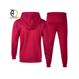 High Quality Quick Dry Sportswear Track Suit Custom Logo Jogging Gym Clothing with Full Zipper Slip Fit Track Wear Set - Product Image 2