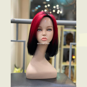 Perruque de longueur personnalisée cheveux vietnamiens vierge humaine lisse texture droite brins sains OEM usine approvisionnement d'exportation - Product Image 1