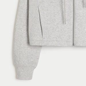 Women's Best Material Crop <b>Top</b> Hoodie Unique Design with Front Logo for Autumn and <b>Winter</b> Season OEM Services Available - Product Image 5