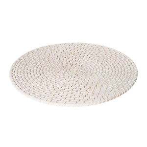Coasters Rattan Wholesale Natural Round Woven Placemats Wicker Cane Coasters Heat Resistant Rattan Placemats - Product Image 1