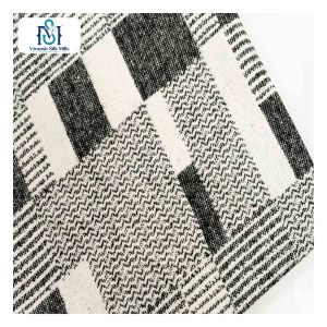 Diseño de fábrica personalizado cepillado Jacquard franela tela a cuadros tela de Tweed de lana para abrigo de invierno traje chaqueta ropa - Product Image 3