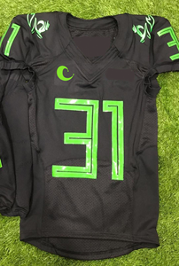 2025 Uniforme de fútbol americano con logotipo personalizado Conjunto cómodo y transpirable de alta calidad La mejor tela - Product Image 5