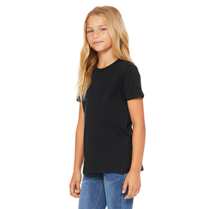 Camisetas de manga corta personalizadas para niños 100% algodón de alta calidad de estilo de punto sólido Tops ropa de hombre - Product Image 2
