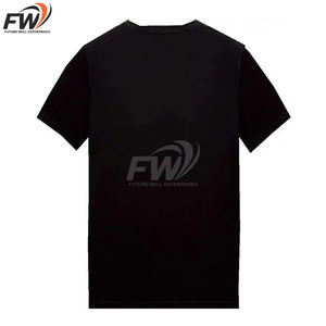 Camisetas de Algodón para Hombre, Corte Regular, Verano, Alta Calidad, Transpirables, con Pedrería, Estilo Urbano, Casual, Diseño Personalizado, Cuello Redondo, Fitness - Product Image 1