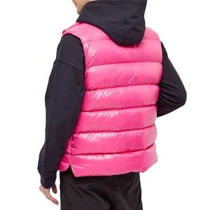 Nouvelle veste matelassée fine décontractée coupe-vent simple pour homme et femme, style gilet en toile, grande taille, avec fermeture éclair, collection automne-hiver - Product Image 3