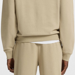 Sweat à capuche élégant pour homme en polaire épaisse 100% coton Logo personnalisé Vêtement décontracté d'hiver Vêtements de rue confortables Tenues tendance - Product Image 2