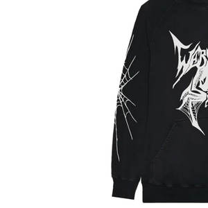 Personalizado Hombres DTG DTF Sublimación Rhinestone Sudaderas con capucha Streetwear Pullover Sudadera Moda OEM ODM Fabricante - Product Image 3