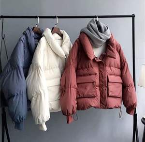 Veste d'hiver unisexe de haute qualité imperméable coupe-vent respirante antibactérienne fermeture éclair épaisse service OEM extérieur - Product Image 4