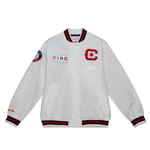 Béisbol personalizado bordado parcheado Letterman Stain Bomber Versity chaqueta para hombres mujeres moda botón tipo Versity chaqueta - Product Image 1