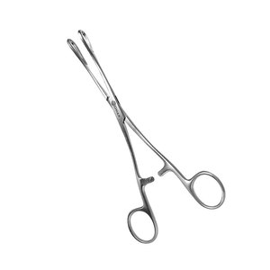 Instrumentos de fórceps avanzados Fórceps de esponja Rampley 7 "recto dentado Uso Reutilizable Acero inoxidable quirúrgico alemán - Product Image 1
