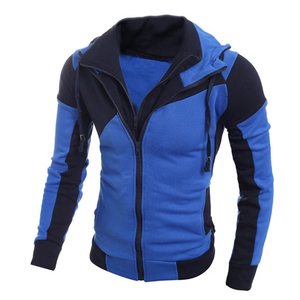 Sweat à capuche personnalisé avec logo OEM de qualité supérieure pour homme, style streetwear d'automne, en polyester/coton épais sans cordons - Product Image 4