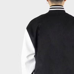 Veste de baseball légère en toile pour hommes Lettrage de style streetwear personnalisable Design d'hiver Couleurs personnalisées Tailles disponibles - Product Image 6